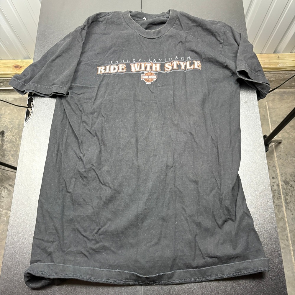 Harley Davidson Ride With Style Orlando Historic Factory T-Shirt‎